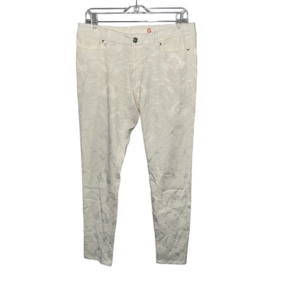 Guess Beige Lace Pants - Picture 1 of 9